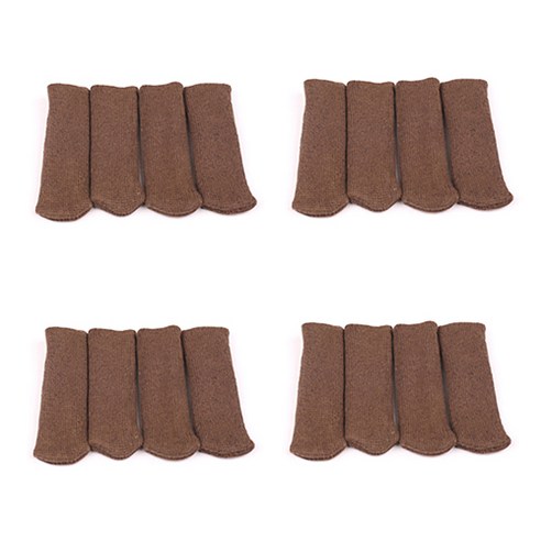 의자 발커버 4p x 4세트, 심플브라운
