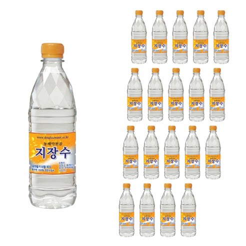 동해약천골지장수 생수, 20개, 500ml