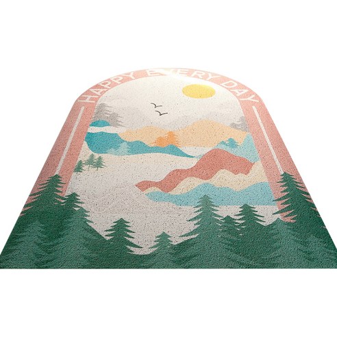 심플 라이프 DIY 코일 현관매트 T01 80 x 120 cm, 타입7, 1개
