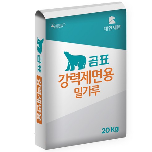 강력제면용 밀가루, 20kg, 1개 마루비시강력분