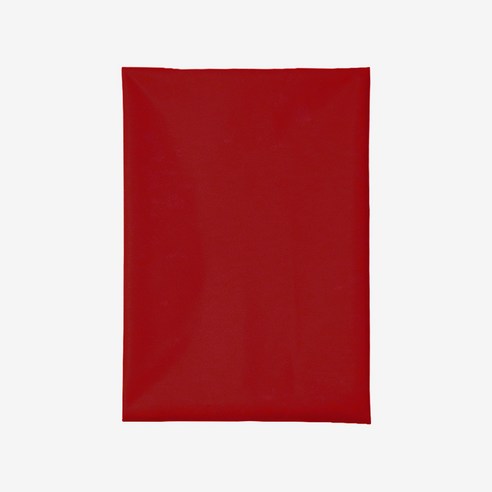 더해피 단색 무지 양면 방수 원단 5p, 버건디