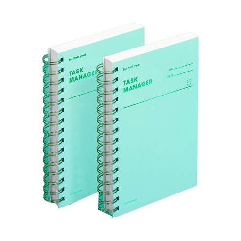 모트모트 태스크 매니저 HALF YEAR, Greenery, 2개
