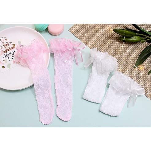 우리 아이 발에 천사의 날개를, 비단길 엔젤라 망사 양말