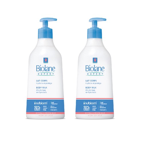 비올란 엑스퍼트 바디 밀크 아기 보습 로션, 300ml, 2개