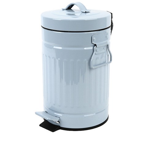 기프트캔 무소음 칼라 폐달 댐퍼기능 휴지통 20L, 블루, 1개