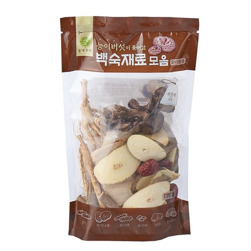건강한 맛의 비밀, 몸애조화 능이버섯이 들어간 백숙재료
