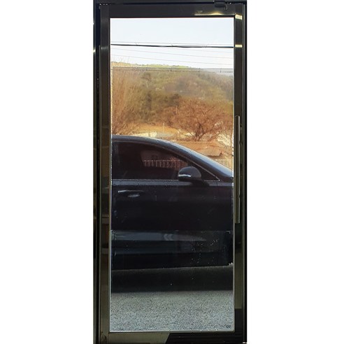 여유 무점착 간편시공 사생활보호 자외선차단 단열필름, 투명브라운