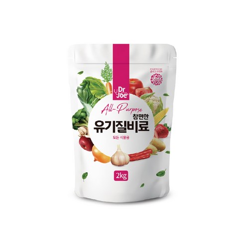 닥터조 참편한 유기질 비료 2kg, 1개