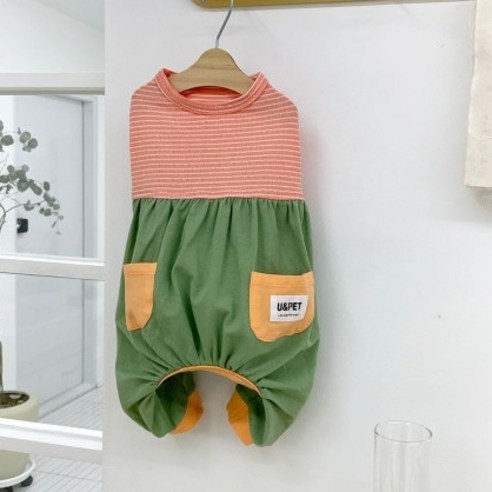 유앤펫 강아지 포켓 붕붕 올인원, 카키