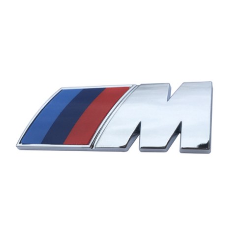 BMW M 엠블럼 중형, 유광실버