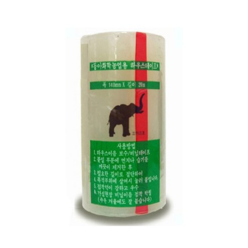 동아화학 농업용 비닐하우스 보수 테이프 폭140mm x 길이 20m, 1개