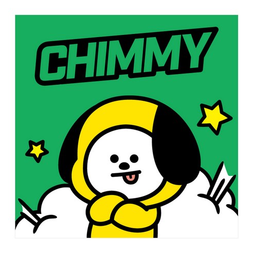 아이러브페인팅 BT21 DIY PAINTING_COMIC 25 x 25 cm, CHIMMY, 1개