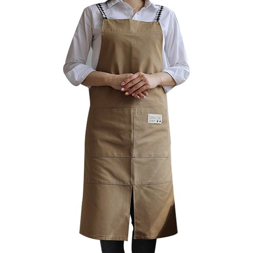 골드얀 조이 앞치마 L, 베이지, 1개