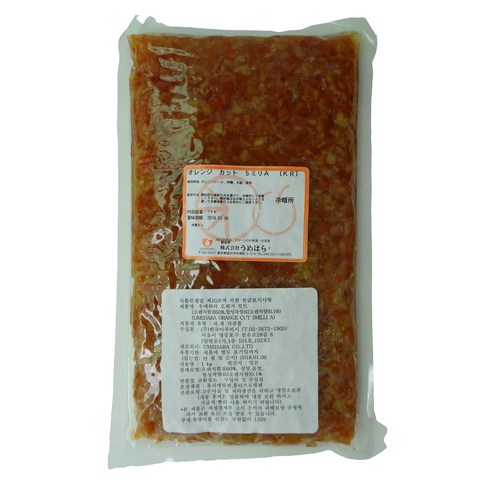 한국마루비시 우메하라 오렌지컷, 1kg, 1개