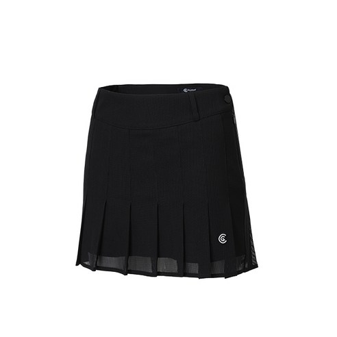 클리브랜드 여성용 골프 메쉬 플리츠 주름 A라인 큐롯 CGKWSK1099