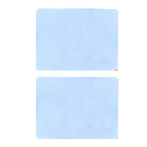 옐로플 실리콘 테이블매트 2p, 스카이블루, 소(30 x 20 cm)