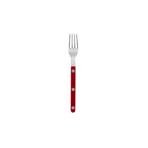 사브르 비스트로 샤이니 케이크포크 16cm, 버건디, 1개