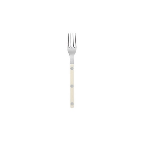 사브르 비스트로 샤이니 케이크포크 16cm, 아이보리, 4개