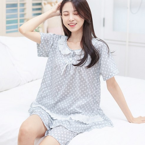 민트코코아 여성용 스윗도트 잠옷
