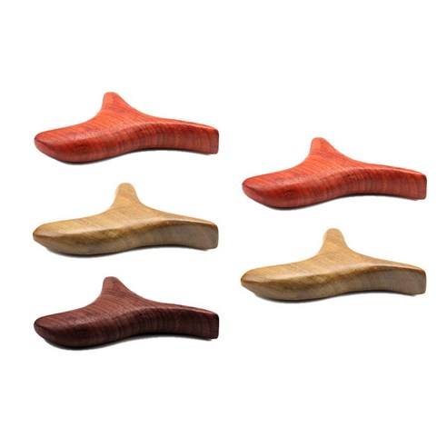 블럭마트 심플 나무 괄사 5p, 랜덤발송, 1개