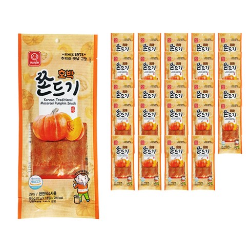 호박 쫀드기 30p, 2.52kg, 1개