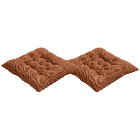 레라티 골덴 쿠션빵빵 방석 2p, 다크 브라운