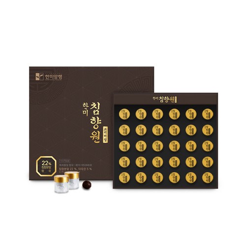한미양행 한미침향원 프리미엄 건강환 30p, 112.5g, 1개