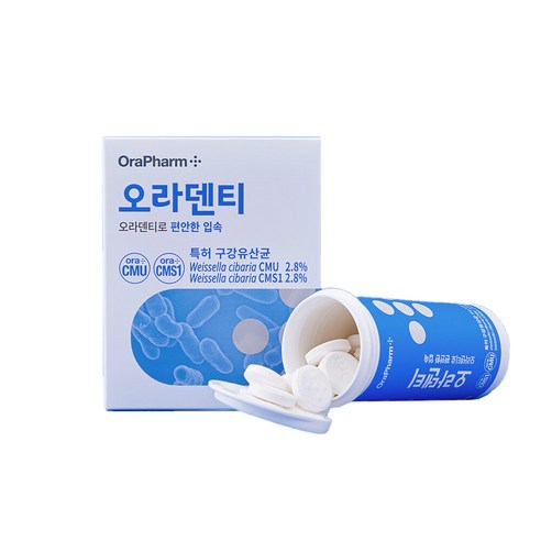 오라팜 오라덴티 구강유산균 30g, 30정, 1개