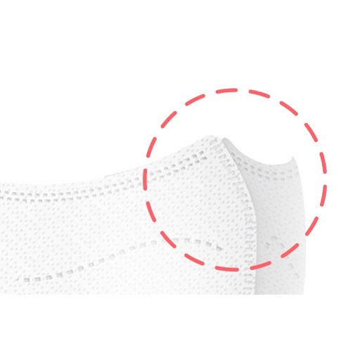 호흡이 편안하고 안전한 퓨어시스 3중 새부리형 마스크