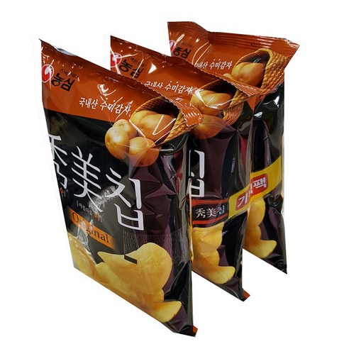 수미칩 오리지널, 55g, 3개
