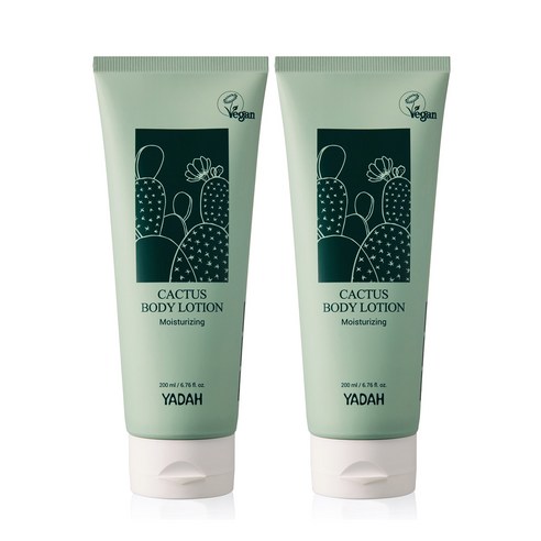 야다 선인장 바디로션, 200ml, 2개