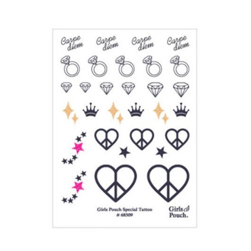 걸스파우치 스페셜 타투, 02 BLING BLING, 1개