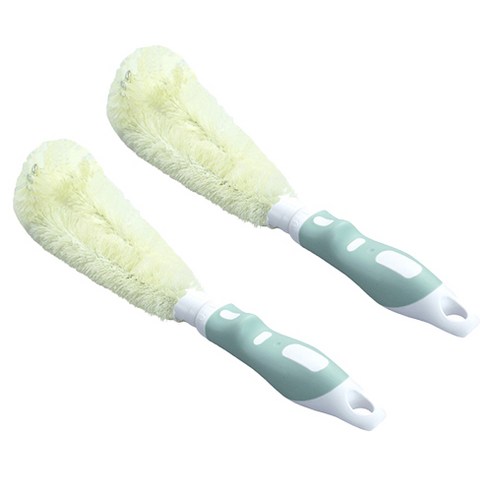 세뇨르킴 찌든때 청소솔 강력 텀블러 세척 브러쉬, 그린, 2개