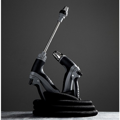 강력하고 효과적이며 다목적적인 일상공감 초강력 고압분사기 롱건 + 호스 22m 세트