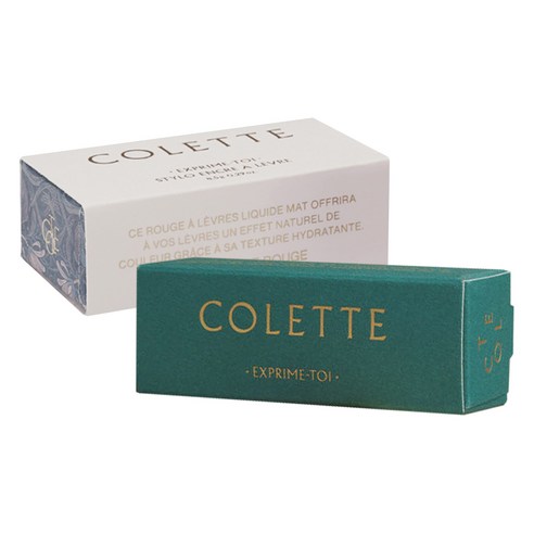 블랭크코퍼레이션 COLETTE 스틸로 브리앙 아 레브르 립글로우 + 후즈 마뜨 립스틱 세트, LG.01 Vague doree, LS.14 Mystique, 1세트
