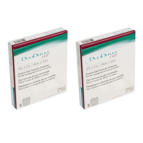 듀오덤 CGF 국소춤제창상피복재 5p, 2개