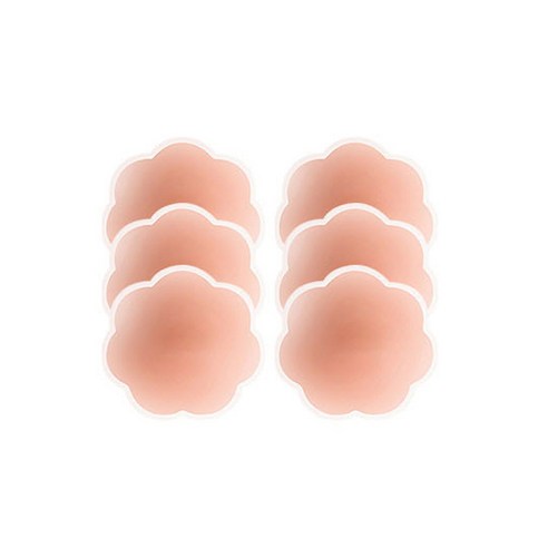 베아시스 실리콘 물놀이 틴케이스 니플 패치 해바라기 핑크 6p, 틴케이스 핑크, 1개