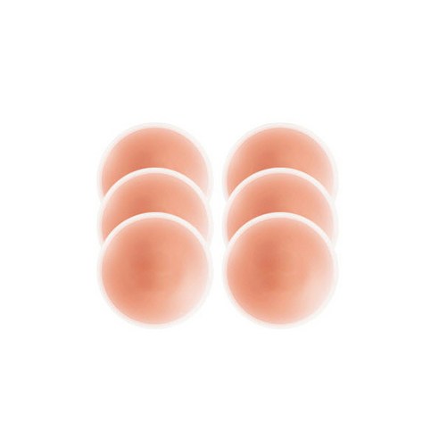 베아시스 실리콘 물놀이 틴케이스 니플 패치 원형 핑크 6p, 1개