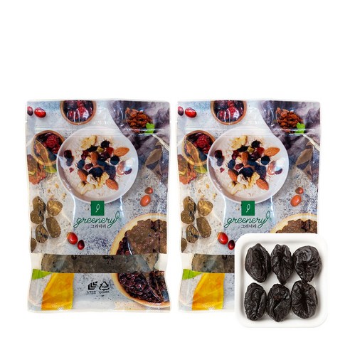 그리너리 건조 프룬, 250g, 2개