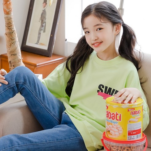 체리블랑 여아용 스위트 맨투맨