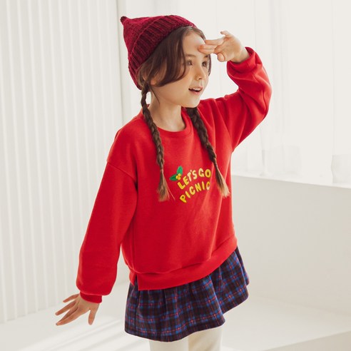 릴리푸리 여아용 겨울소풍 기모 롱