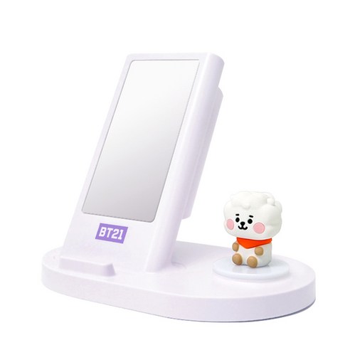 BT21 연필꽂이 스탠드 무선 충전기, RJ, 1개
