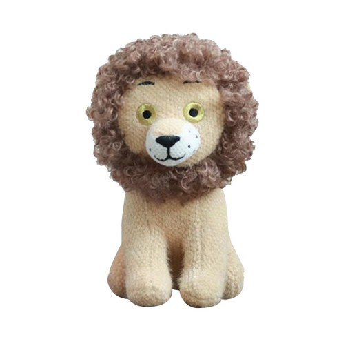  네이처타임즈 동물 인형 장식, 사자, 23cm 