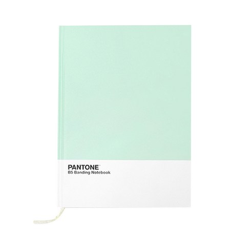 PANTONE 양장 밴딩 노트 B5, 민트, 1개