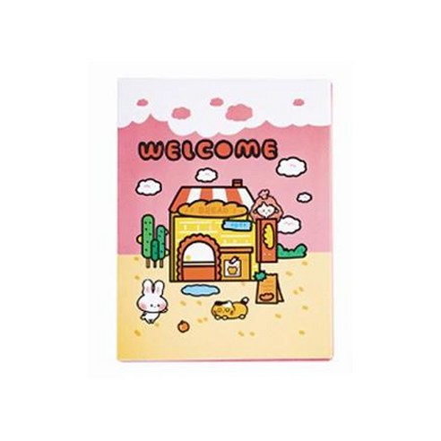 꾸꾸까까 캐릭터 일러스트 다꾸 박스 스티커 + 떡메 세트, 빵가게, 1세트