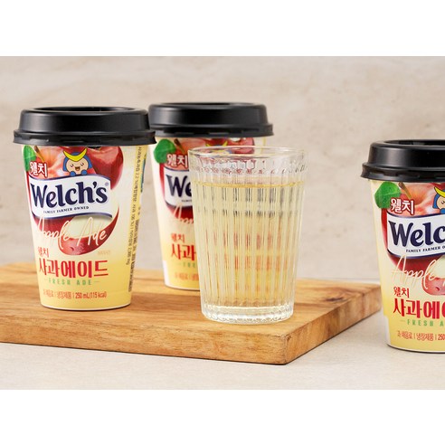 상큼한 사과의 유혹, 푸르밀 웰치 사과에이드로 일상에 활력을 더하세요!