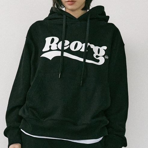 리올그 NUE REORG WAVY LOGO 기모 HOOD