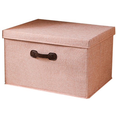 올하이 대형 접이식 보관 박스, 05 분홍 45L, 1개