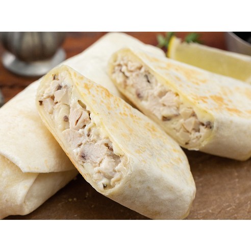 맛있고 편리한 식사 솔루션을 위한 테이트 그릴드머쉬룸 치킨랩샌드위치