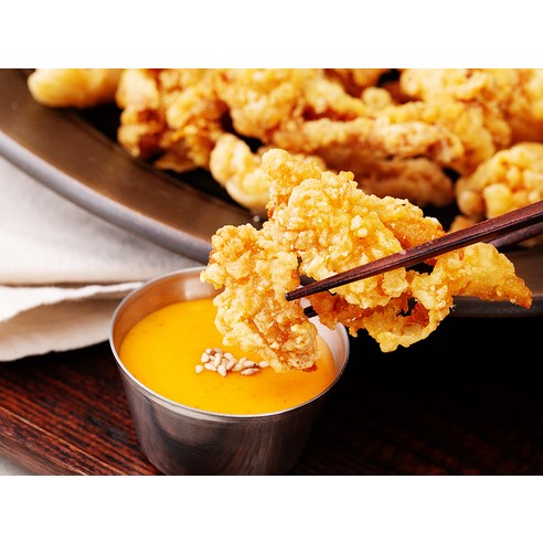 바삭함에 멈출 수 없는, 야식 치트키 닭껍질 튀김!